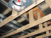 Extra framing supports for a better ceiling