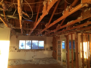 Interior demolition continues