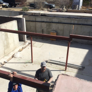 Correcting existing steel beam