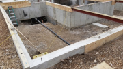 Crawlspace before backfill