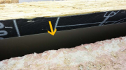 Porch flashing - metal flashing over Ice&Water