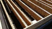 Polyurethane glue is used for a stronger & quieter floor