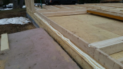 Foam under wall plates for air infilteration control