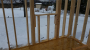 First walls are erected