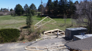 Crane lifting trusses