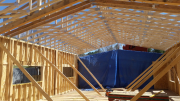 Trusses installed