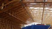 Truss bracing 8 feet on center