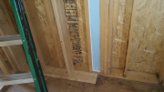 Insulated bathroom corner