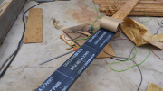 School room ledger protected with Vycor