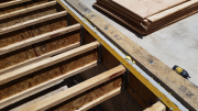 School room to garage foundation detail