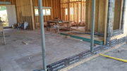 Steel columns to support French Door system