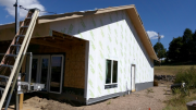 Grace vapor permeable weather resistive barrier applied