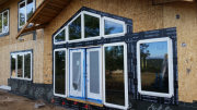Doors and windows in family room