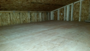Storage room above mud room