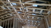 Blocks for ceiling beams