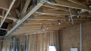 Garage vaulted ceiling