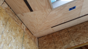 Hip on rake soffits