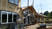 Framing family gable overhang