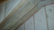 Closed cell foam insulation in full rafter cavities