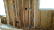 Master shower plumbing