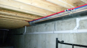 New sewer line