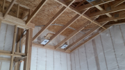 Insulated attic walls