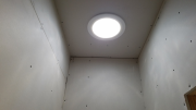 Solatube installed in powder room