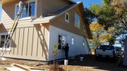 Priming the exterior for paint