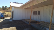 Exterior primer applied
