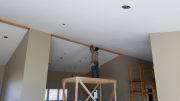 Ceiling beam preparation