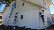 Final preparation for paint