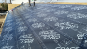 Installation of roof ice & water shield has begun