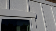 Exterior door trim detail