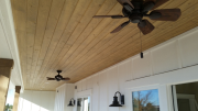Rear porch soffit