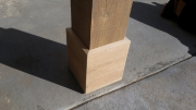 Exterior post base wrap