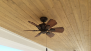 Exterior ceiling fan