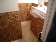 Basement bath is protected