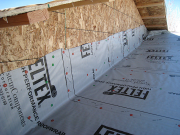 Ice&Water and Feltex goes up to wall for better snow & ice control
