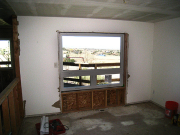 New dining room window is installed