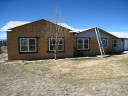 View of front of house with new windows installed