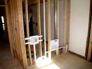 New laundry room connections
