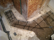 Rebars for basement floor repair