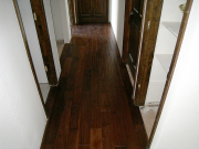 Hardwood floor in hallway