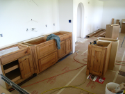 Kitchen cabinets