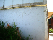 Old parts of house are sealed from outside