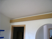 Ceiling light box in living room