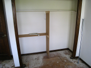 Extra shelves in bedroom #1 closet