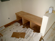 Mud room seat