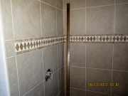Master shower tile