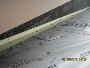 Roof step flashing by big cricket